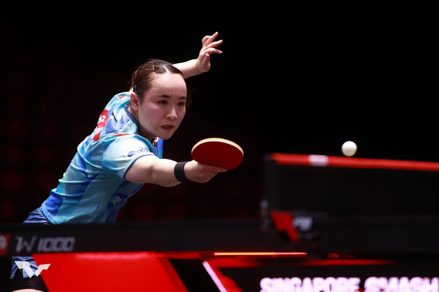 伊藤美誠、上位進出へカギ握る“中国の壁”　ブラジルエースと初陣、準々決勝で優勝候補本命の王曼昱との可能性【WTTチャンピオンズフランクフルト】 画像