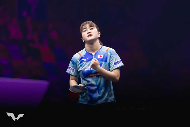 快勝の大藤沙月が見せた修正力「1回戦は台とかボールに慣れてなくて……」　8強で激突の中国選手には「楽しみな気持ちでいっぱい」【WTTチャンピオンズフランクフルト】 画像