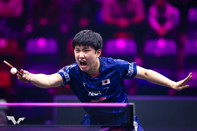 張本智和にかかる男子エースとしての期待「ハリモトは輝く準備ができている」　2大会決勝進出の21歳は「最大の舞台に相応しい」【WTTファイナルズ福岡】 画像