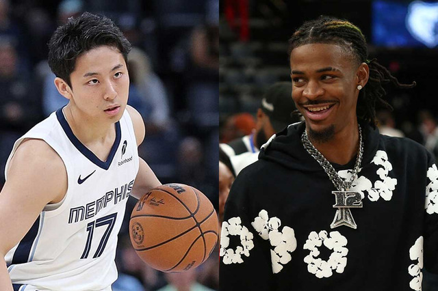 【NBA】河村勇輝、“絶対的エース”の前で渡米後初ダブルダブルを達成 子どもたちの黄色い声援に包まれ「教育デーは成功だ」 画像