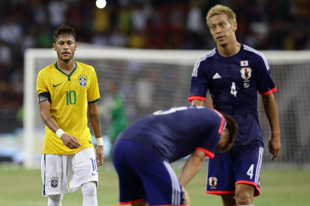 日本対ブラジル0-4、なす術無しで「ありゃりゃ…」 画像