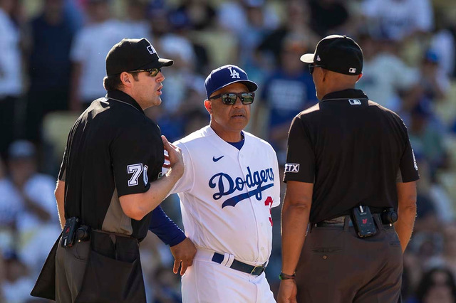 【MLB】今季のドジャースは「有利な判定数」ワースト2位、米データサイトが算出　“悪評”審判とロバーツ監督の激論も話題に 画像