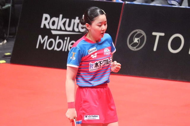 張本美和、2025年さらなる飛躍へ16歳が掲げる理想像「安定した選手になる」　指揮官が求める伸びしろ「すごく才能がある選手なので……」【Tリーグ】 画像