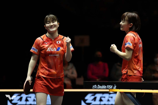 世界2位の大藤沙月、横井咲桜ペアが優勝候補筆頭か　カギ握る準々決勝の戦い、張本美和、木原美悠ペアと対戦の可能性【WTTスターコンテンダードーハ】 画像