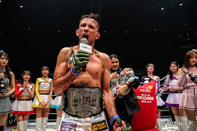 【RIZIN】現王者クレベル、「朝倉未来と平本蓮の勝った方」との対戦を希望　平本には敵意剥き出し「フェイク・ベルトをゴミにしたい」 画像
