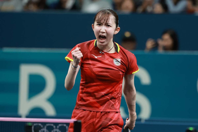 早田ひな、エースが見せた衝撃の張本美和＆大藤沙月撃破　大一番で発揮された24歳の“凄み”、新たな姿で歩むロス五輪への道のり 画像