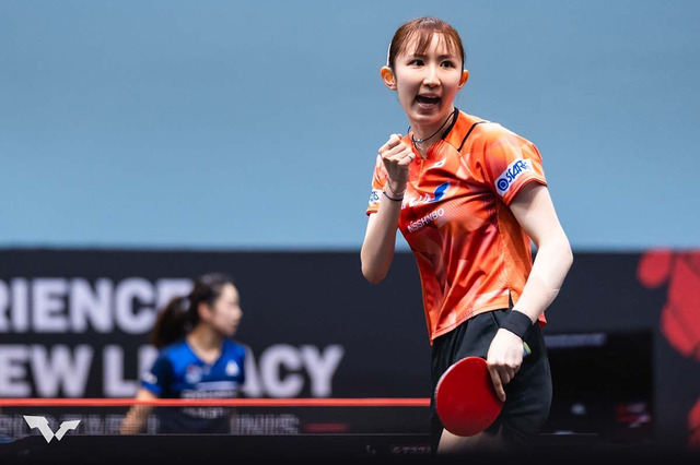 早田ひなが振り返ったアメリカ選手撃破の裏側　優勝争いへ「ここまで来たら1試合でも2試合でも多く勝ち上がりたい」【シンガポールスマッシュ】 画像