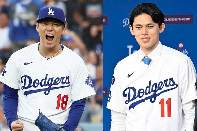 【MLB】ドジャースは山本由伸3番手、佐々木朗希6番手　凱旋登板決定のカブス今永昇太は1番手　米メディアの最新先発ローテ予想 画像