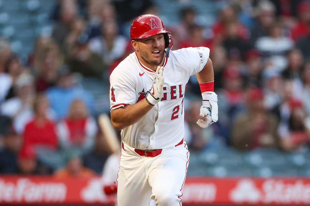 【MLB】33歳トラウトの“完全復活”は可能か、8年前から衰えぬ「スプリントスピード」を検証 レンドン長期離脱で注がれる厳しい視線 画像