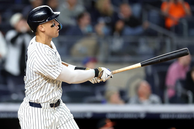 【MLB】“現役最強スラッガー”ジャッジにかかる史上4人目の偉業達成 ルース、マグワイアらに並ぶ4度目の大台超えなるか 画像
