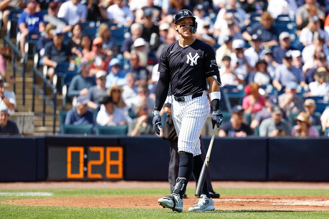 【MLB】ジャッジが開幕までに定めた「50打席」　4月爆発へ“ノルマ設定”のヤ軍主砲は「これがより良いスタートを切る方法」 画像