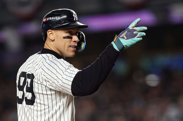 【MLB】ヤンキース・ブーン監督、ジャッジのDH起用を否定　スタントン離脱で誰が代役を務めるのか……指揮官は「左打者に期待」 画像