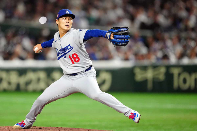 【MLB】山本由伸、全72球の公式投球データ詳細 “6球種駆使”で最速98.1マイル【3月18日カブス戦】 画像