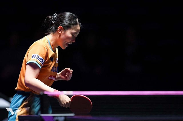 張本美和、初陣でのストレート勝利に手応え「2パターンの戦術を用意できた」　世界5位に浮上の16歳が上位進出なるか【WTTチャンピオンズ仁川】 画像