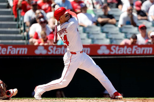 【MLB】エ軍で輝き放つ大谷翔平の“元相棒” 首位浮上のキーマンが公式の注目選手6選に選出「魚雷バットのブームで学んだ」 画像