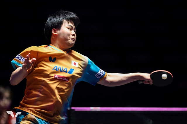 松島輝空、8強入りの第4シードにかかる優勝争いへの期待 17歳に敗戦の中国選手は「サービスとレシーブに苦しんだ」【WTTスターコンテンダー太原】 画像