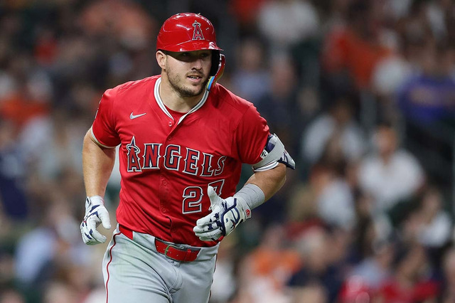 【MLB】“8戦6発”トラウトが止まらない、リーグトップタイの6号アーチ　公式称賛の鮮やか165キロ弾「スイングが美しい」 画像
