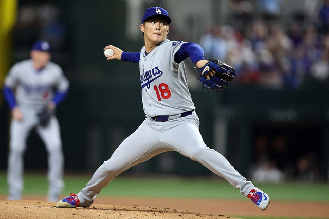 【MLB】山本由伸、全102球の公式投球データ詳細　スプリットが最大落差91センチ、シンカーで最速96.2マイル【4月19日レンジャーズ戦】 画像