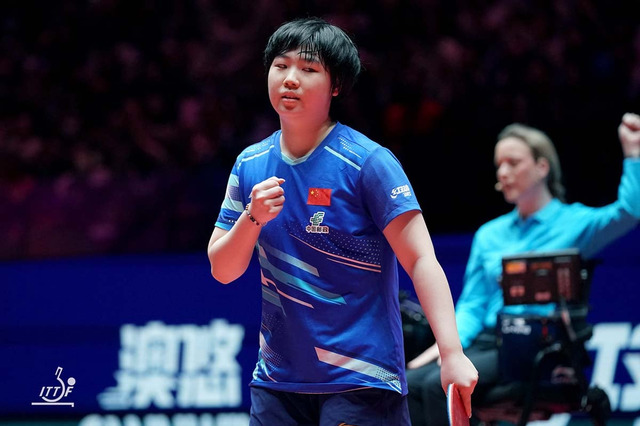 次世代サウスポーが振り返る伊藤美誠撃破「最後まで諦めない」　中国メディアは飛躍の世界7位を評価「新たな時代の主力」【ITTF男女ワールドカップ】 画像