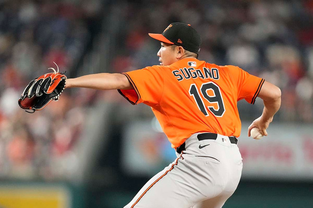 【MLB】菅野智之、全94球の公式投球データ詳細 初回3失点も“6球種投げ分け”で熟練の立て直し【4月24日ナショナルズ戦】 画像
