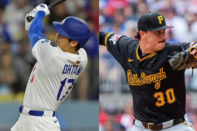 【MLB】明日の大谷翔平、相手先発との相性は？　昨季“170キロ弾”放った怪物右腕スキーンズと激突【4月26日パイレーツ戦】 画像