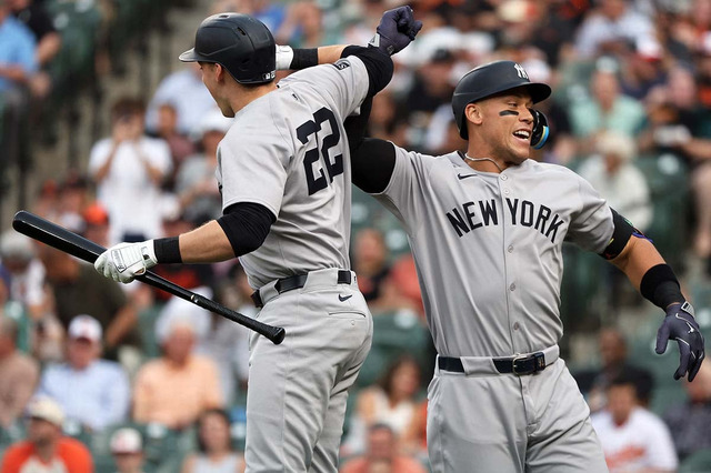 【MLB】ヤ軍が成し遂げた“史上初の偉業”に公式記者も熱狂 ジャッジら最強打線が初回から見せた歴史的一発攻勢 画像