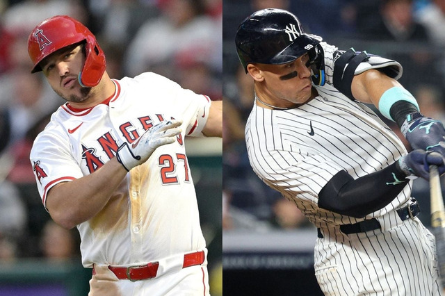 【MLB】今季もっとも幸運な打者、ジャッジの好成績に潜む“異常値”「BABIP.506」　復活期すトラウトは不運の連続 画像