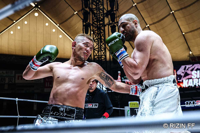 【RIZIN】皇治、カリミアンとの“禊マッチ”で右フック被弾も倒れず……久保優太も驚愕「体格差があるのにすごい」 画像