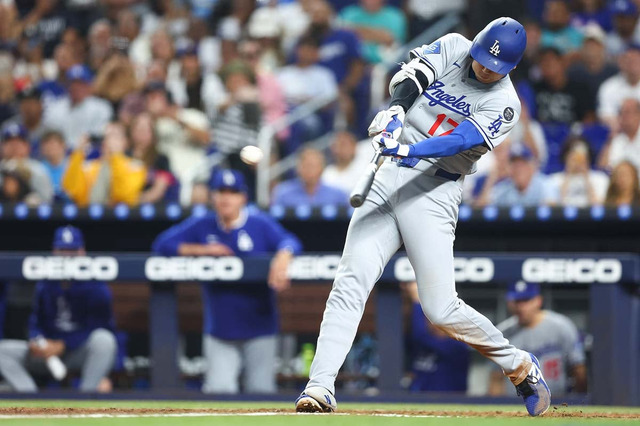 【MLB】大谷翔平、豪快“190キロ”9号アーチは本塁打「今季最速記録」　敵地も大歓声の弾丸ライナーに 画像