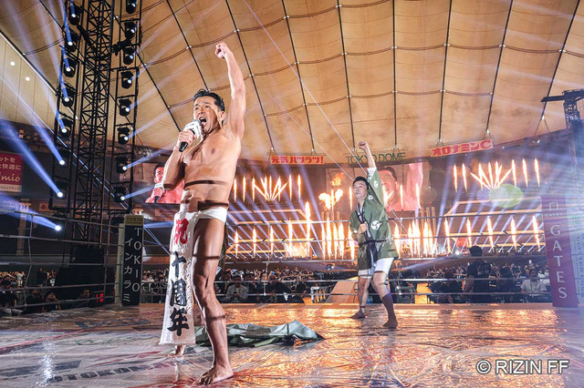 【RIZIN】男祭りのOPセレモニーが日米で話題 小太鼓を叩く梅野源治、UFC組が躍動「ファンを困惑させた」 画像