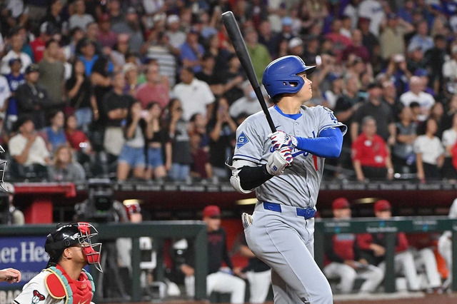 【MLB】大谷翔平、劣勢の最終回に2試合ぶり豪快“181キロ”11号アーチ　地元メディアは歓喜「試合には敗れたけれど……」 画像