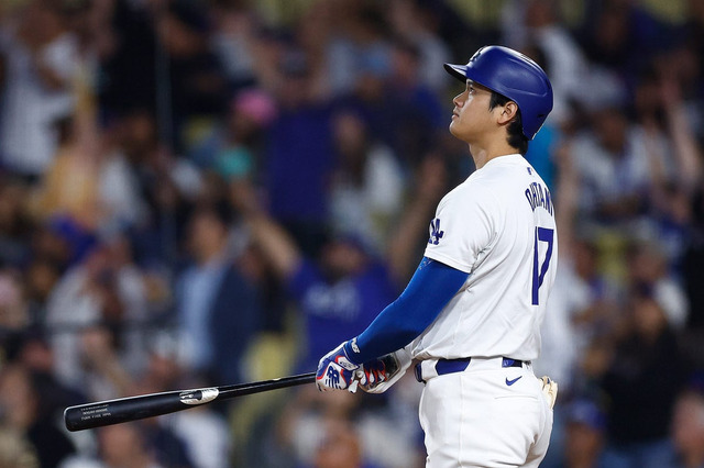 【MLB】大谷翔平「1番DH」スタメン　“5月打率.358”のバットからジャッジらを突き放す3試合ぶり17号アーチなるか 画像