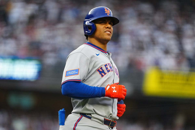 【MLB】「彼も人間、まだ26歳」メッツ指揮官、“怠慢プレー”が続いたソトを擁護　大谷翔平超えの大型契約に見合わず、非難集中 画像