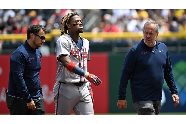 【MLB】23年MVPのアクーニャJr.がいよいよ戦列復帰、両膝の“前十字靭帯断裂”で失った走力を取り戻せるか「29.6→27.7→？」 画像