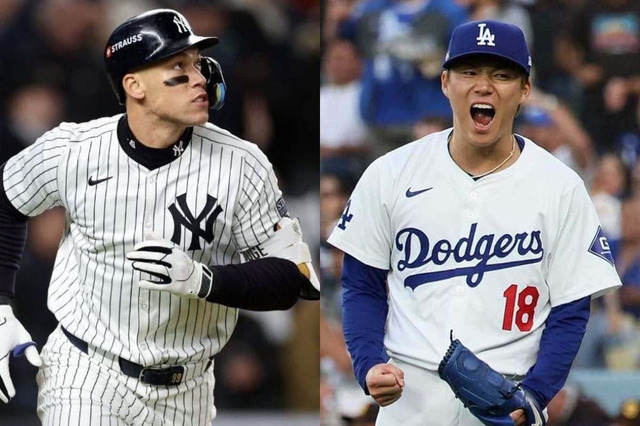 【MLB】ド軍本拠地で実現の“WS再戦”に注目「新生ヤンキースがどう戦うか？」　ジャッジ、山本由伸……現地メディアがキーマンに言及 画像
