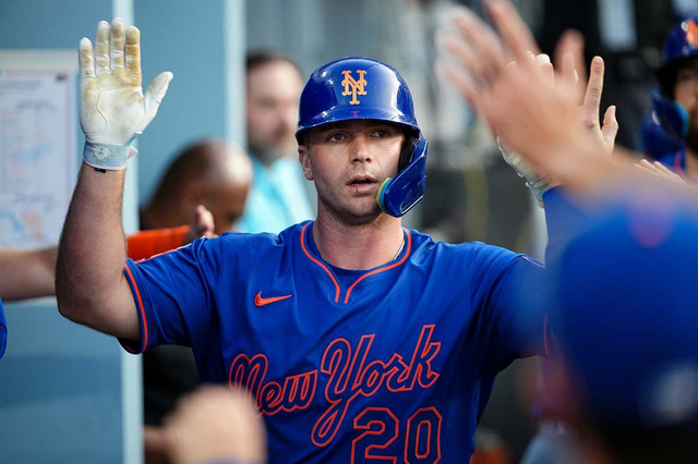 【MLB】メッツのアロンソ、ドジャース戦“13号14号アーチ”で量産5打点　鈴木誠也と並ぶ「NLトップ53打点」 画像