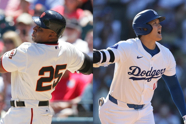 【MLB】「大谷翔平とボンズはどちらが手強い？」ジャイアンツ地元ラジオ局、首位攻防戦で“敵意”剥き出し　元ドジャース剛腕クローザーに尋ねる 画像