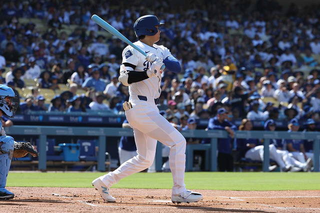 【MLB】大谷翔平、パヘスの逆転3ランを呼び込む“2試合連続”マルチ安打　この試合3出塁でドジャース打線を牽引 画像