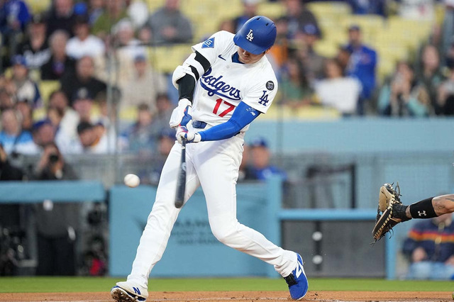 【MLB】大谷翔平、二刀流復帰戦で“169キロ”同点適時打　「自身の黒星をかき消した」 画像