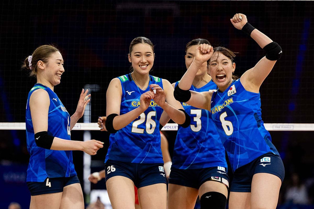バレー女子日本代表、主将・石川真佑ら躍動での4強入りに称賛「力強い勝利」　26歳司令塔は大一番に意欲「メダル獲得のチャンス」 画像