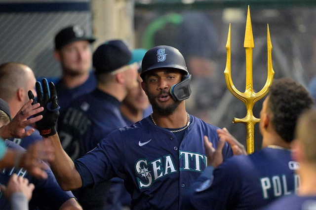 【MLB】“イチローの愛弟子”フリオがメジャー史上初の快挙達成、デビュー4年連続「15本塁打、20盗塁以上」　菊池雄星から節目の一発 画像