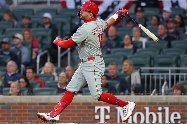 【MLB】3試合連発シュワーバー、1試合2発「35号36号アーチ」で通算1000本安打達成　大谷翔平に“1本差”肉薄 画像