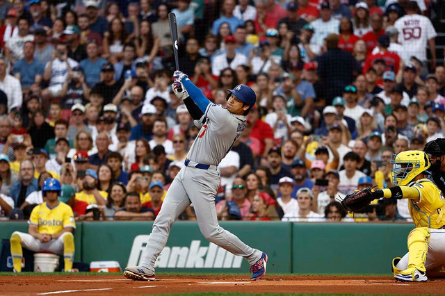 【MLB】大谷翔平の38号アーチ、辛辣な敵地ファンも思わず大歓声に　現地興奮の「ベース1周動画」を公式が投稿 画像