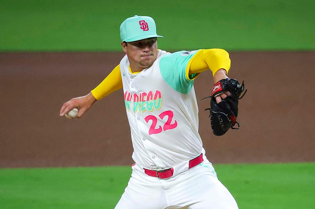 【MLB】打倒ドジャース、同地区パドレスに新加入の“球界最速右腕”ミラーが165キロ連発　米メディア驚愕のデビュー戦「火の玉を投げ込んだ」 画像