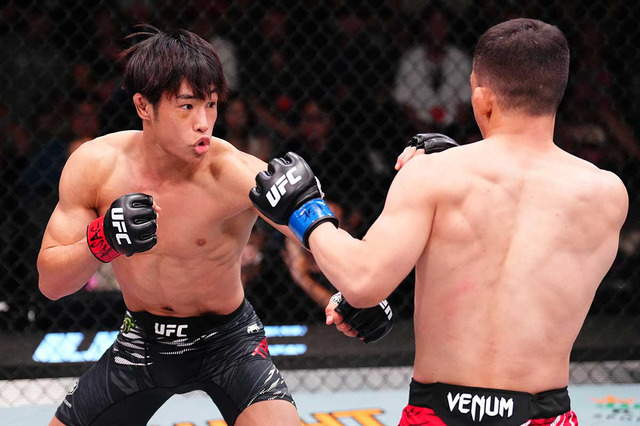 【UFC】平良達郎、打撃も効かせて2R“フェイスクランク”一本勝ち　「このレベルでこの勝ち方はすごい」と川尻達也氏も大興奮 画像