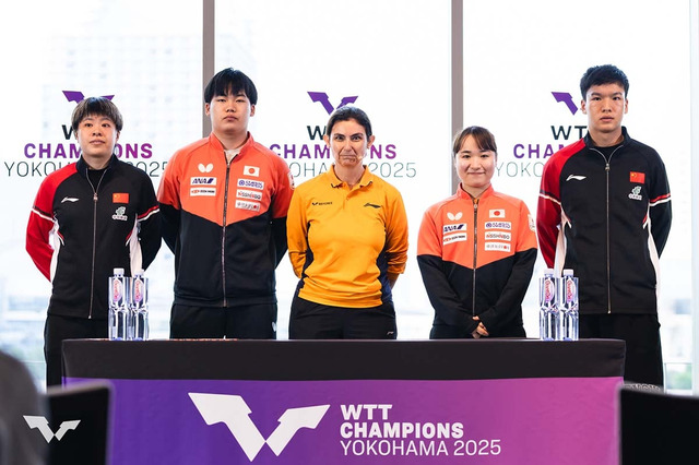 張本美和は早田ひなと対戦の可能性、伊藤美誠は上位進出かけて中国勢も　張本智和は豪州選手と1回戦へ【WTTチャンピオンズ横浜】 画像