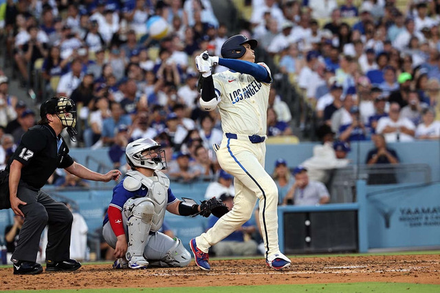 【MLB】大谷翔平、確信歩きの“173キロ”豪快40号アーチ　節目の一発に米記者驚愕「3年連続MVPは確実だ」 画像