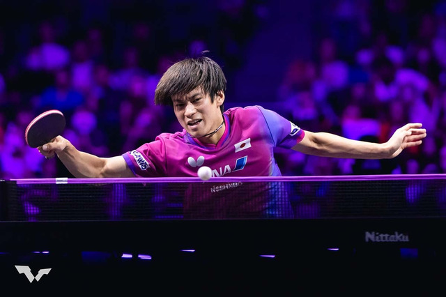 戸上隼輔、世界2位に第2G奪取も完敗「まだまだ経験不足」　日本開催での8強には恩師へ感謝「上田コーチのおかげ」【WTTチャンピオンズ横浜】 画像