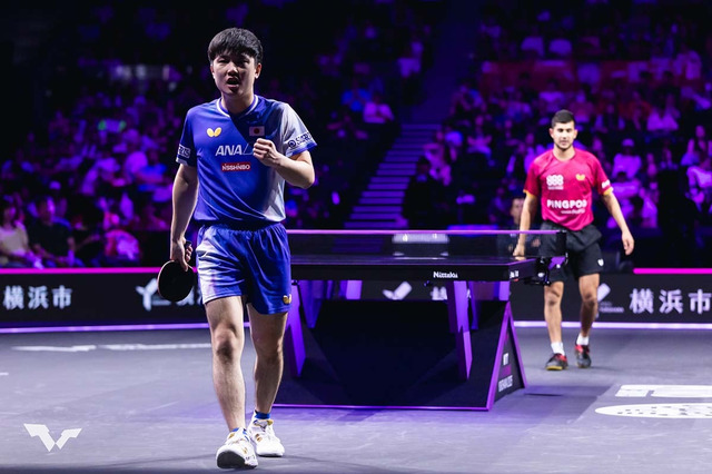 快勝の張本智和、決勝で激突可能性の両雄は「どちらも格上」　日本のエースがアメリカ勢撃破で戴冠に王手【WTTチャンピオンズ横浜】 画像