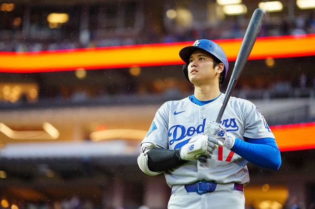 【MLB】大谷翔平、悪評審判の“理不尽な”ストライクで見逃し三振　外角ボール球に呆れ顔 画像